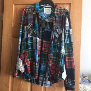 Free People Flannel size small